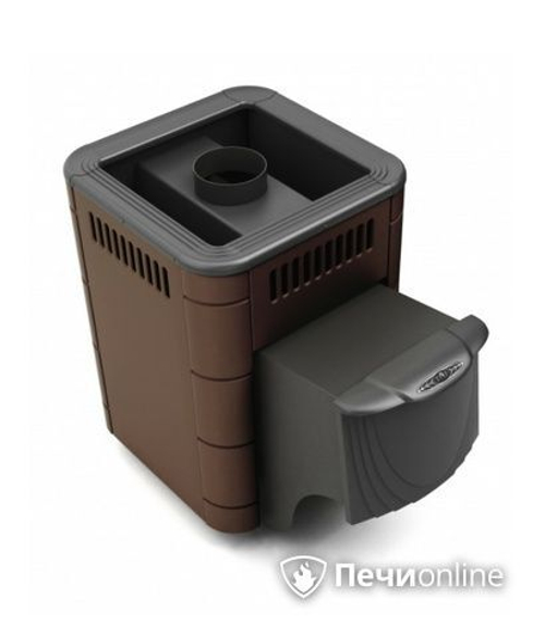 Печь для бани TMF Оса Carbon шоколад дверь антрацит