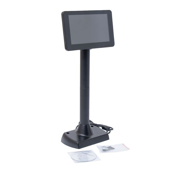 Дисплей покупателя POScenter L716, цветной, 1024*600, USB, черный