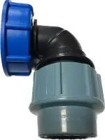 Крышка крана еврокуба внутренняя резьба S60x6  и внутренняя резьба 3/4"