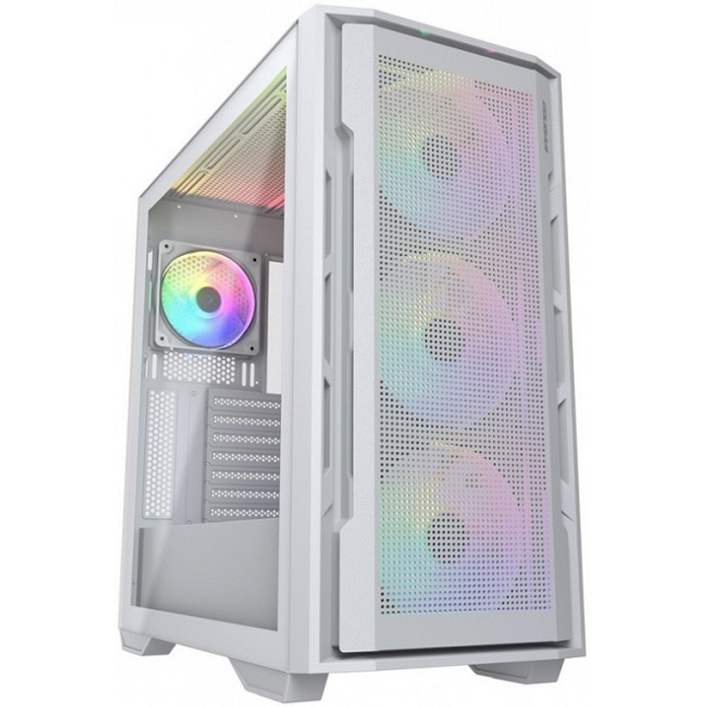 Корпус Midi-Tower Cougar Uniface X RGB White, белый (CGR-5C78W-X-RGB-V2)