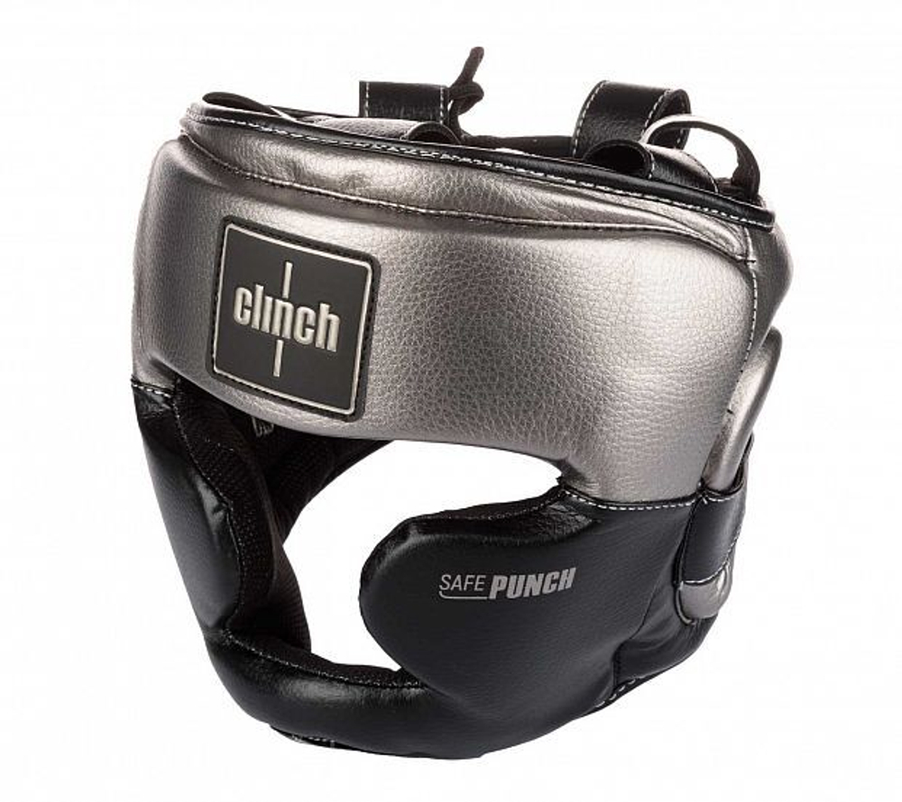 Шлем боксерский Clinch Punch 2.0 Full Face черно-бронзовый C148
