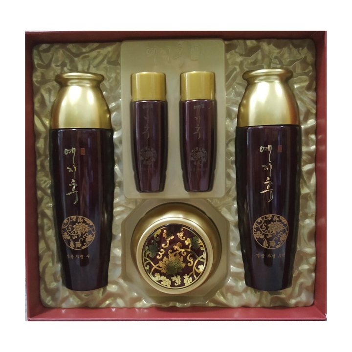 Набор для ухода за лицом Bergamo Luxury Yezihu Skin Care 3 Set (тонер, эмульсия, крем)