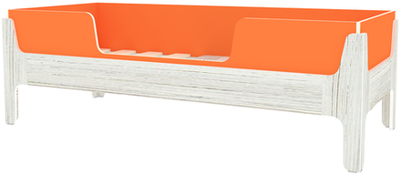 Кровать односпальная КарИВи Лотос  Винтерберг Оранжевый