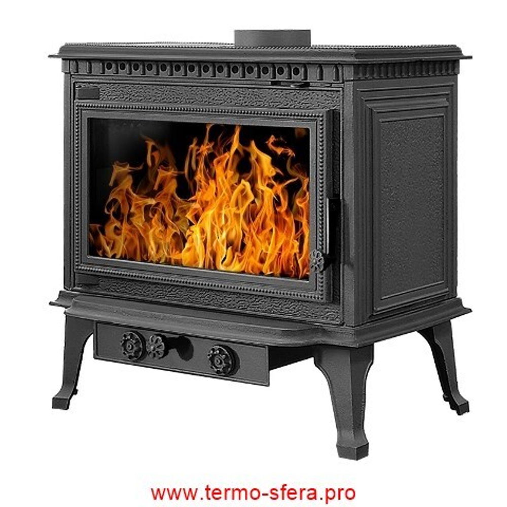 Печь-камин Везувий RICH-15 "Антрацит"