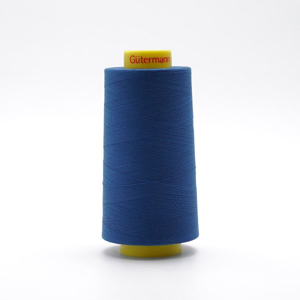 Нитка Gutermann Mara 150 (5000 метров), 1 боб., особо тонкая | 312 св.синий