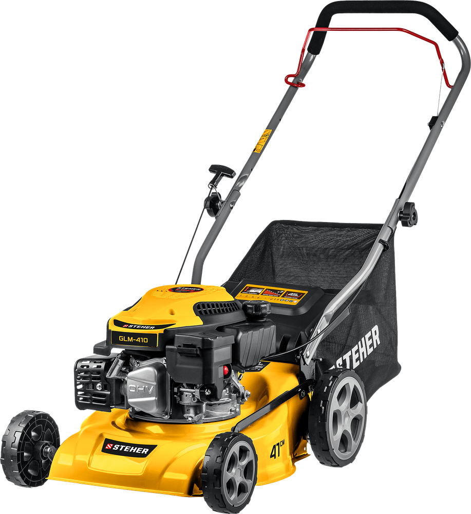Газонокосилка бензиновая STEHER 410 мм, 3,5 л.с