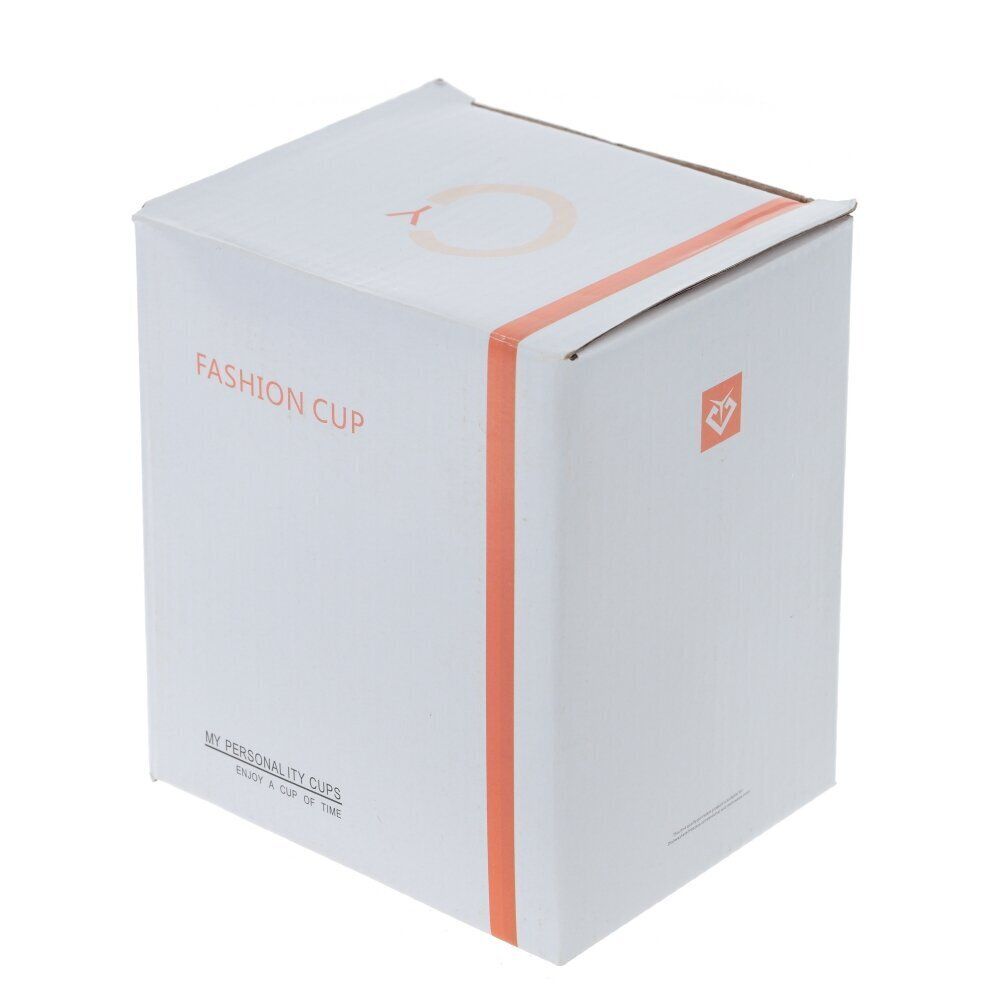 GAEM Кружка с крышкой и ложкой, 500 мл, L13 W9 H15,5 см