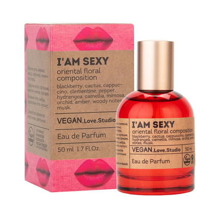 Вода парфюмерная Vegan Love Studio I'am Sexy (Веган Лав Студио Ай Эм Секси) – 50ml for women