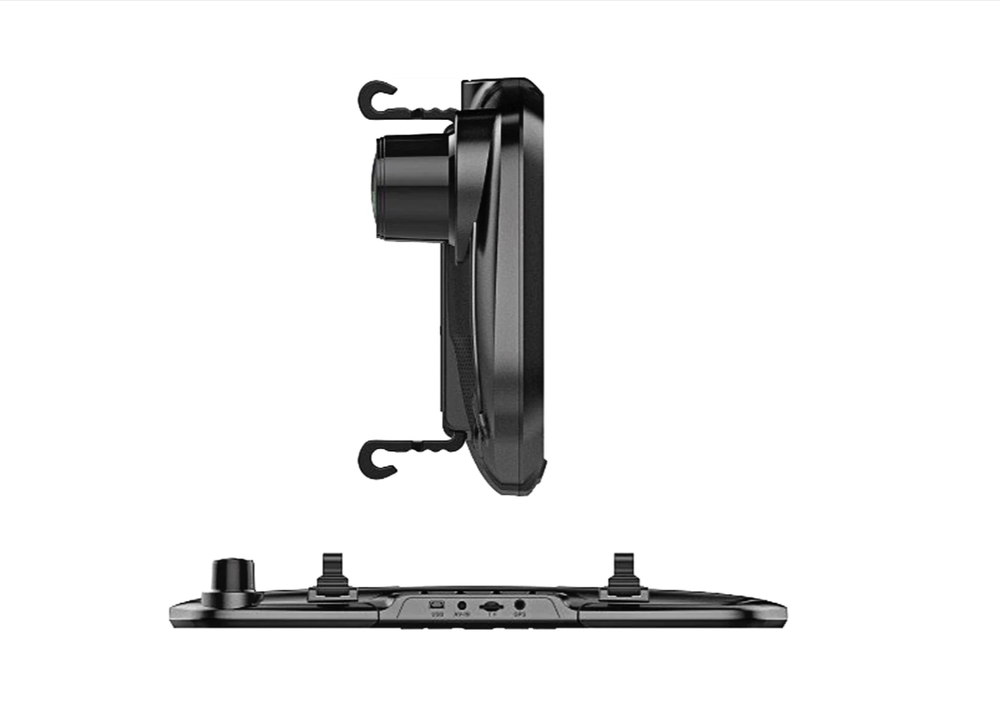 Видеорегистратор в авто в зеркале 9,66" с двумя камерами XPX ZX966