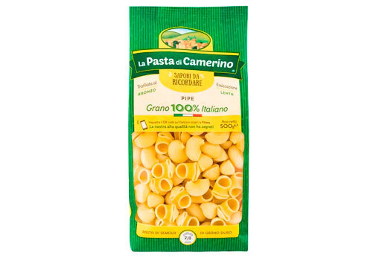 Паста яичная Рожки "La Pasta di Camerino", 500г