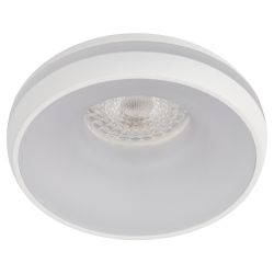 Встраиваемый светильник декоративный ЭРА DK100 WH MR16 GU5.3 белый | Декоративные встраиваемые светильники