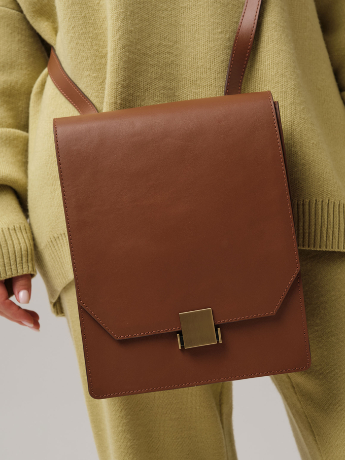 Сумка Deboro 30556 темный орех