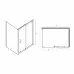 Душевая система RGW Shower Panels SP-6143-01 50140801-01 хром