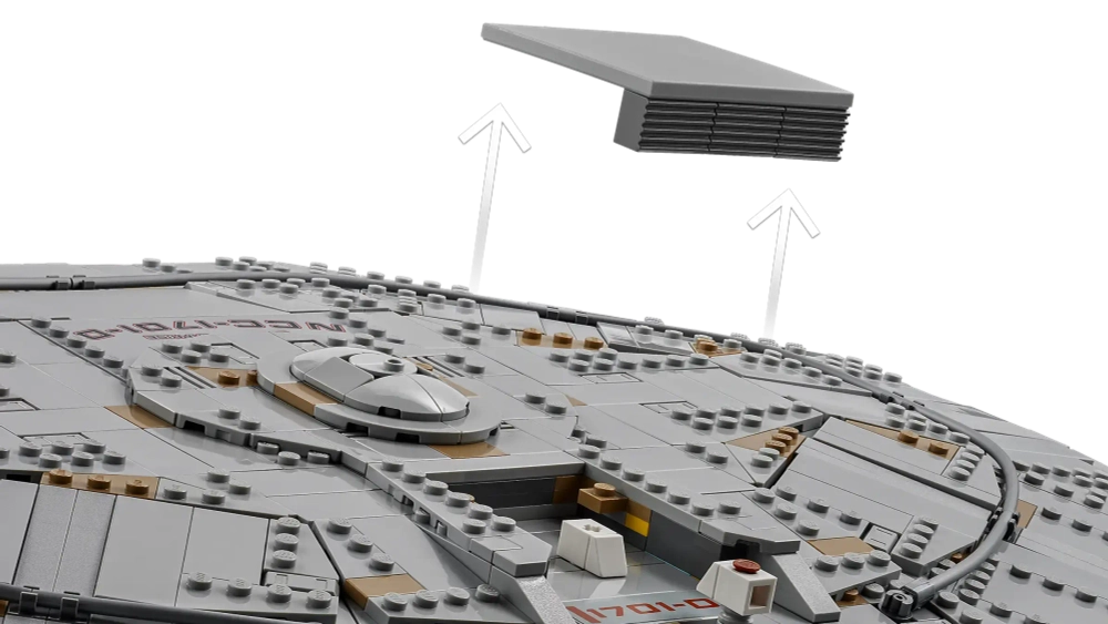 Конструктор LEGO Icons 10356 Star Trek U.S.S. Enterprise NCC-1701-D