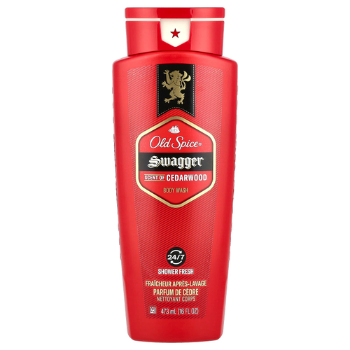 Old Spice, Swagger, гель для душа, кедр, 473 мл (16 жидк. Унций)