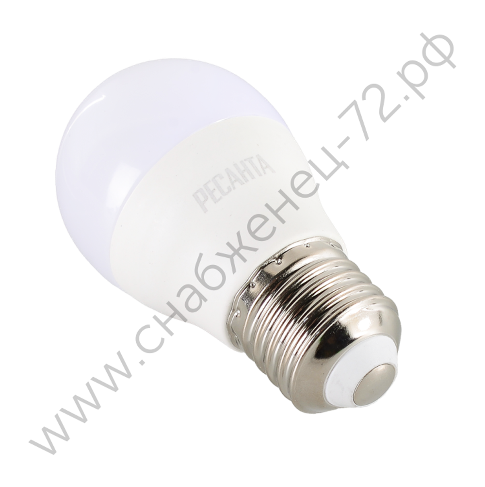 Лампа светодиодная Ресанта LL-R-G45-7W-230-4K-E27
