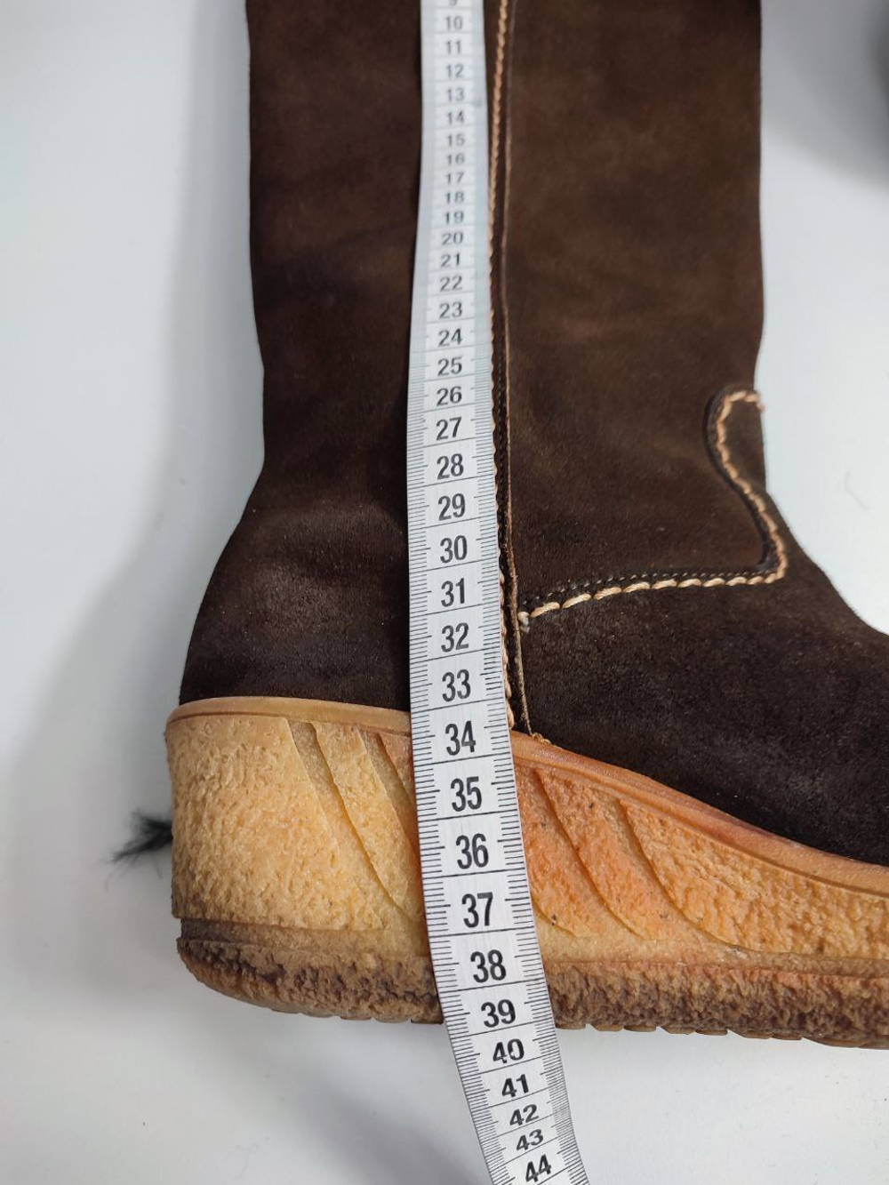 Сапоги замшевые еврозима 36 размер