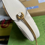 Gucci GG Marmont Half-Moon-Shaped Bag
