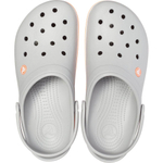 Сабо Crocs Crocband Light Grey/Bright Coral
