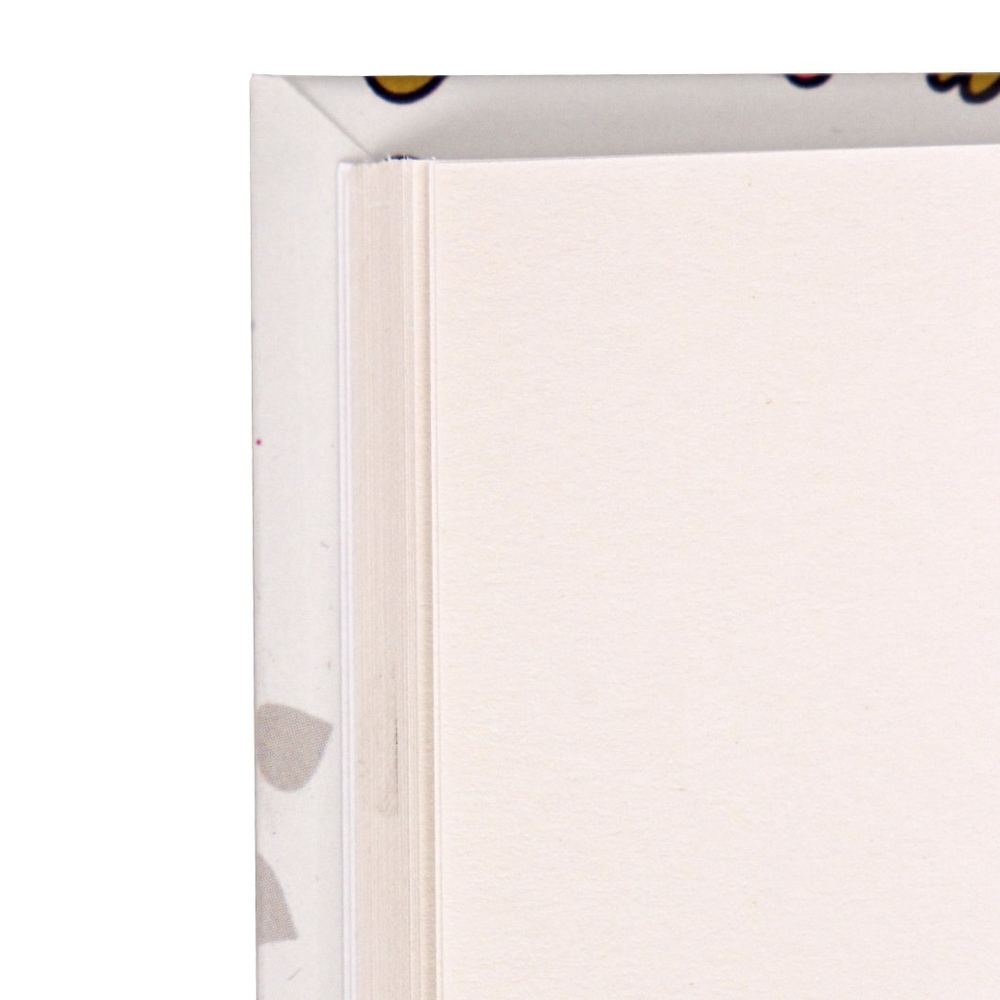 Скетчбук 150*150 мм., 80л., "Птица и цветы", 100 г/м2, Проф-Пресс, 7БЦ, ламинация, жёсткая подложка, белый офсет