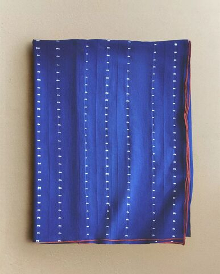 Zara Home - Многофункциональное хлопковое одеяло tie-dye x tensira, синий, 180x240 см