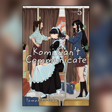 Манга "У Коми-сан проблемы с общением" Том 5