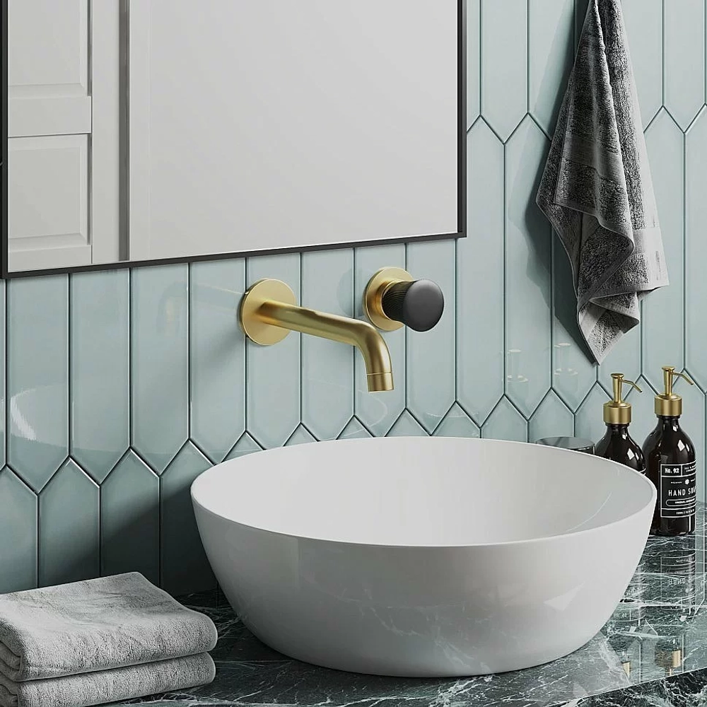 Смеситель для раковины PAINI Domus 18PJ208PZ золото матовое