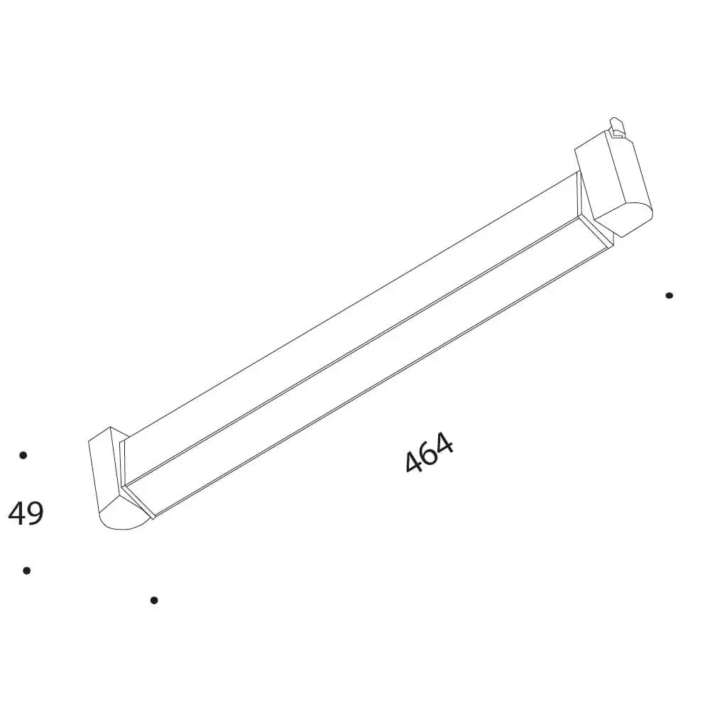 Однофазный трековый светильник Vaes RAY 20, цвет белый, 3000 К / 4000 К, с регулировкой положения