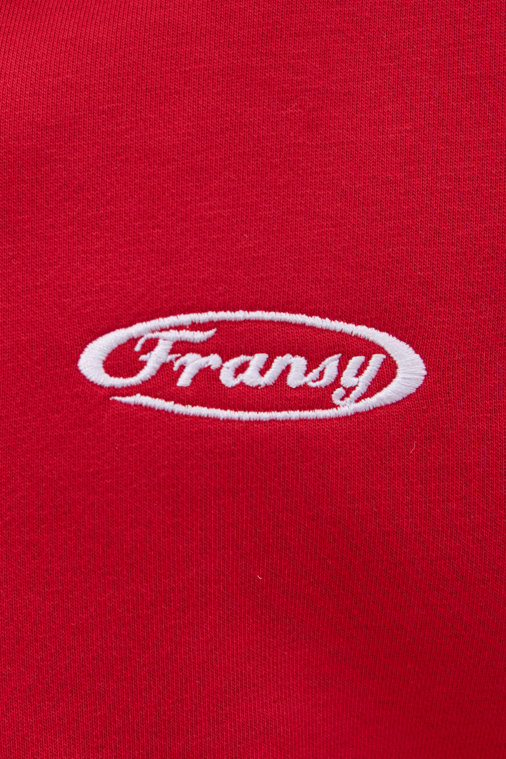 Худи на молнии 04, красное