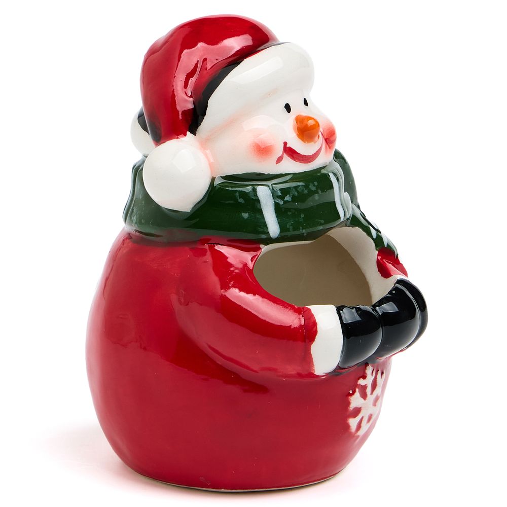 ПОДСТАВКА ДЛЯ ЗУБОЧИСТОК КОЛЛЕКЦИЯ "CHRISTMAS HOLIDAYS" 6*6*8,5 СМ