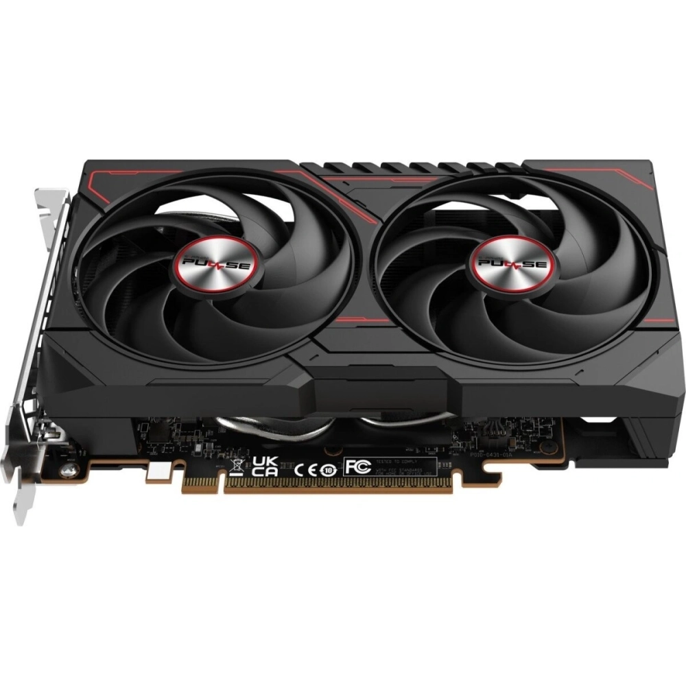 Видеокарта Sapphire AMD Radeon RX 9060 PULSE GAMING OC 8GB GDDR6 DUAL HDMI DP bulk