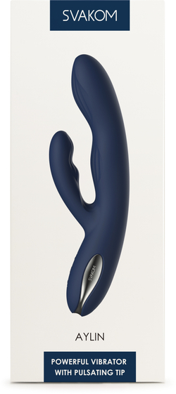 Svakom Aylin Dark Blue - Вибратор-кролик