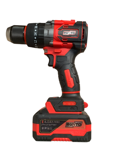 Дрель-шуруповерт аккумуляторная ударная 21V 4.0 AH