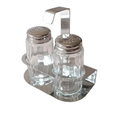 Набор для специй 3 предмета (подставка, емкости для соли и для перца)