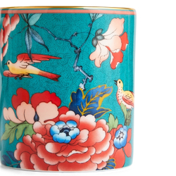 Кружка 240мл Wedgwood Пионы зеленая