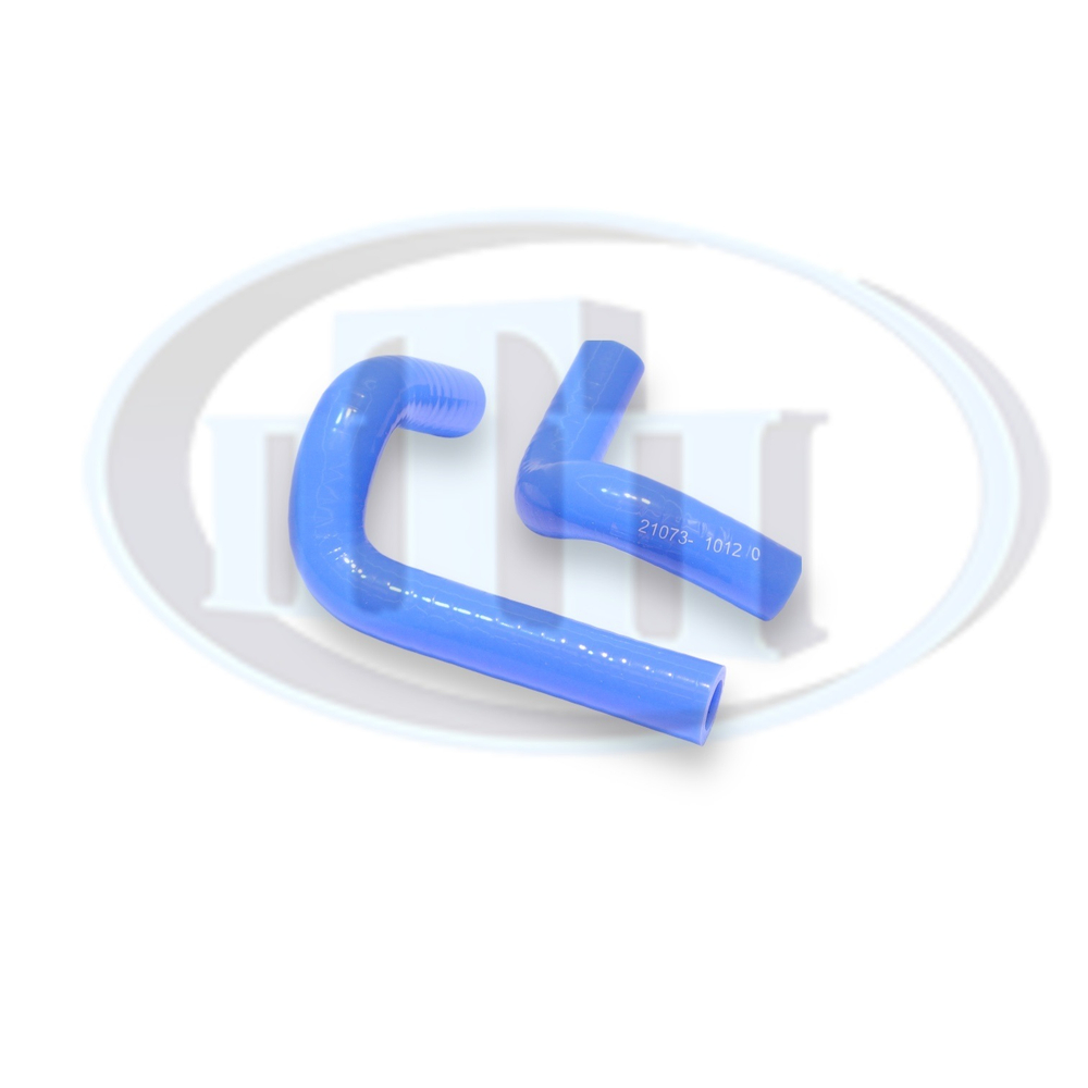 РК Патрубков отопителя ВАЗ 21073 (к-т 2 шт.) синий MVQ ПТП