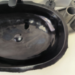 Раковина из андезита Erozy Black EA-64850 66*45*16 0035