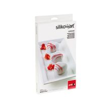 Silikomart Форма для приготовления пирожных Cuoricino 20,5 х 19,8 см силиконовая