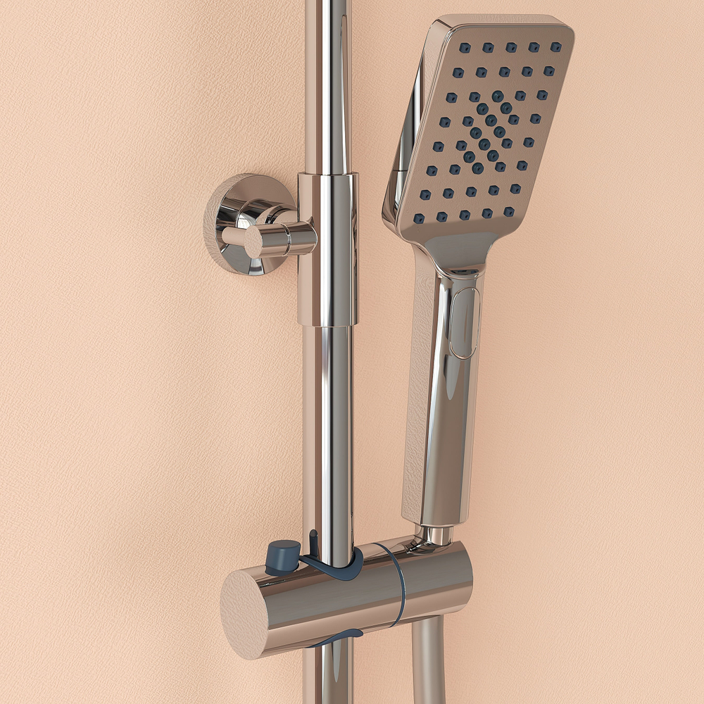 Душевая система Sancos Kanedo с термостатом хром, арт.SC7100CH
