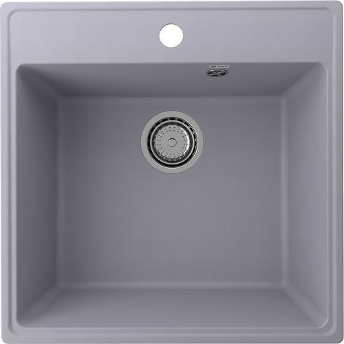 МОЙКА ULGRAN QUARTZ КВАДРАТНАЯ КВАРЦЕВАЯ 505*505 FORTE 505-05 БЕТОН