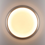 7777/ELN COLOR SN 112 Светильник пластик/белый/серый LED 76Вт 3000/4000/6000К D500 IP43 CCT PORTMAN