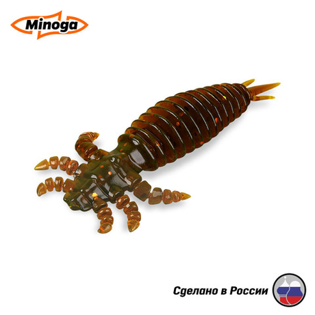 Силиконовая приманка "Minoga" ULTRA 2,5"(7шт) 64мм, 1,73гр, цвет 027