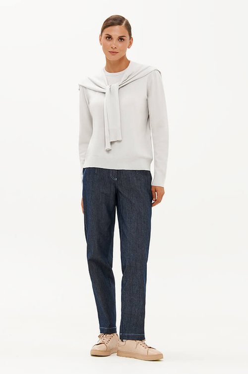 23376 Джемпер женский (светло-серый)