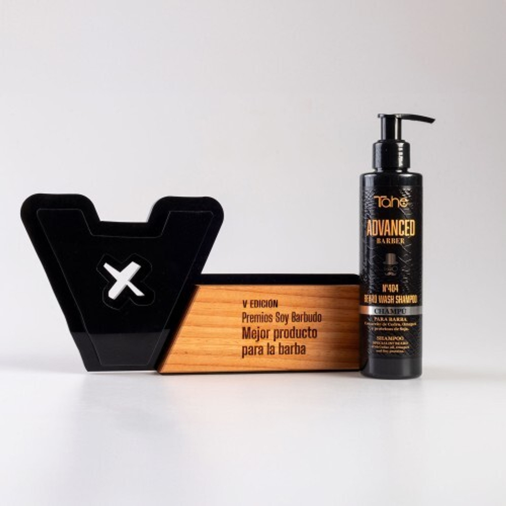 Tahe Шампунь для бороды- Nº404 BEARD WASH SHAMPOO, 200 мл