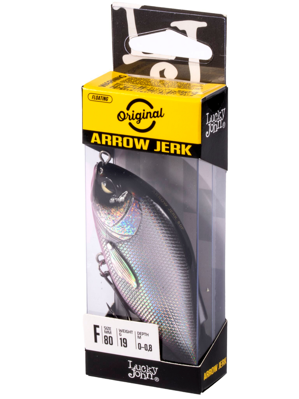 Воблер плавающий LJ ORIGINAL ARROW JERK 8 см, цвет 003
