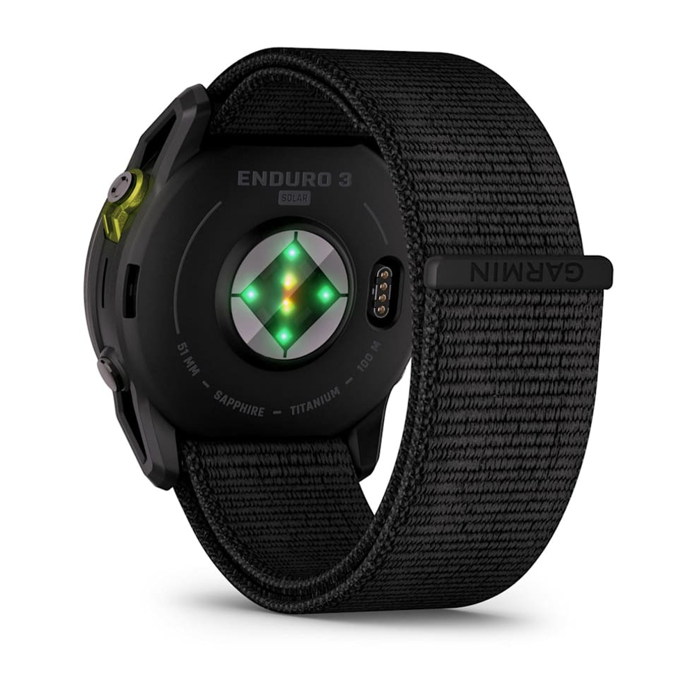 Мультиспортивные часы Garmin Enduro 3, черный нейлоновый ремешок UltraFit, 010-02751-01