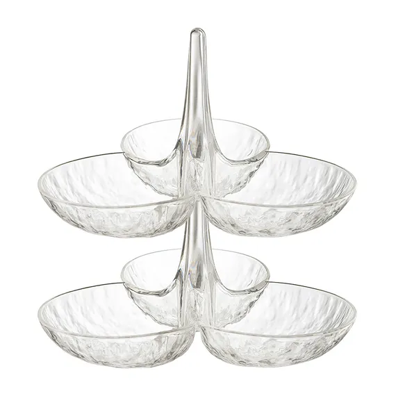 Набор менажниц arctic, прозрачный, 2 шт.