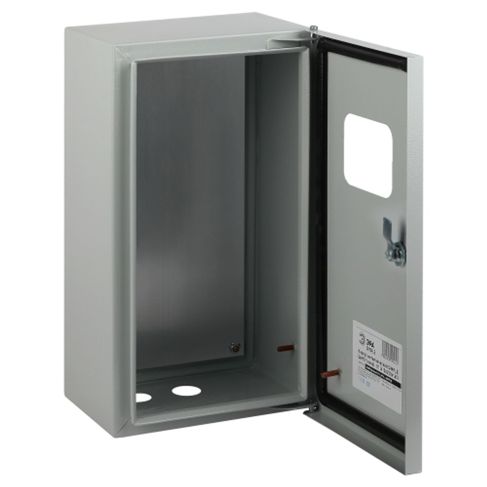 Корпус металлический ЭРА SIMPLE ЩМПг-01 с окном (410x220x175) IP54 У2 серый