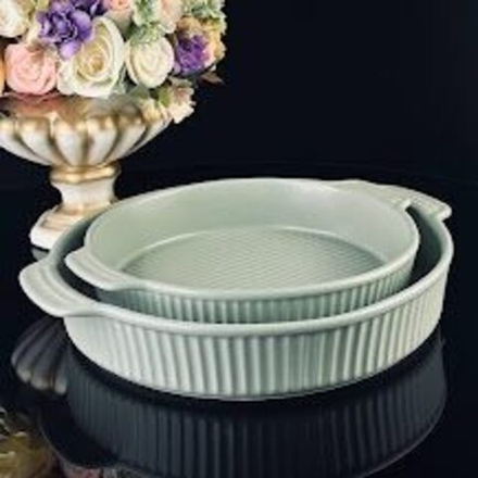 Lenardi 205-727 Глубокое блюдо для запекания 25см в под.уп.(х18)Фарфор