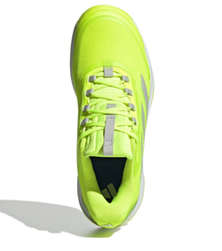 Женские теннисные кроссовки Adidas Avacourt 2 Clay - lucid lemon/zero metalic/cloud white